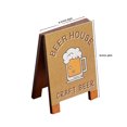 thumbnail image 2 of HOARBOEG Wooden Stand Photo Stand Clip Table Menu Stand Wedding Table Decoration Business Stand Food Sign Clip Stand Cutlery Rack Vertical Table Card, 2 of 6