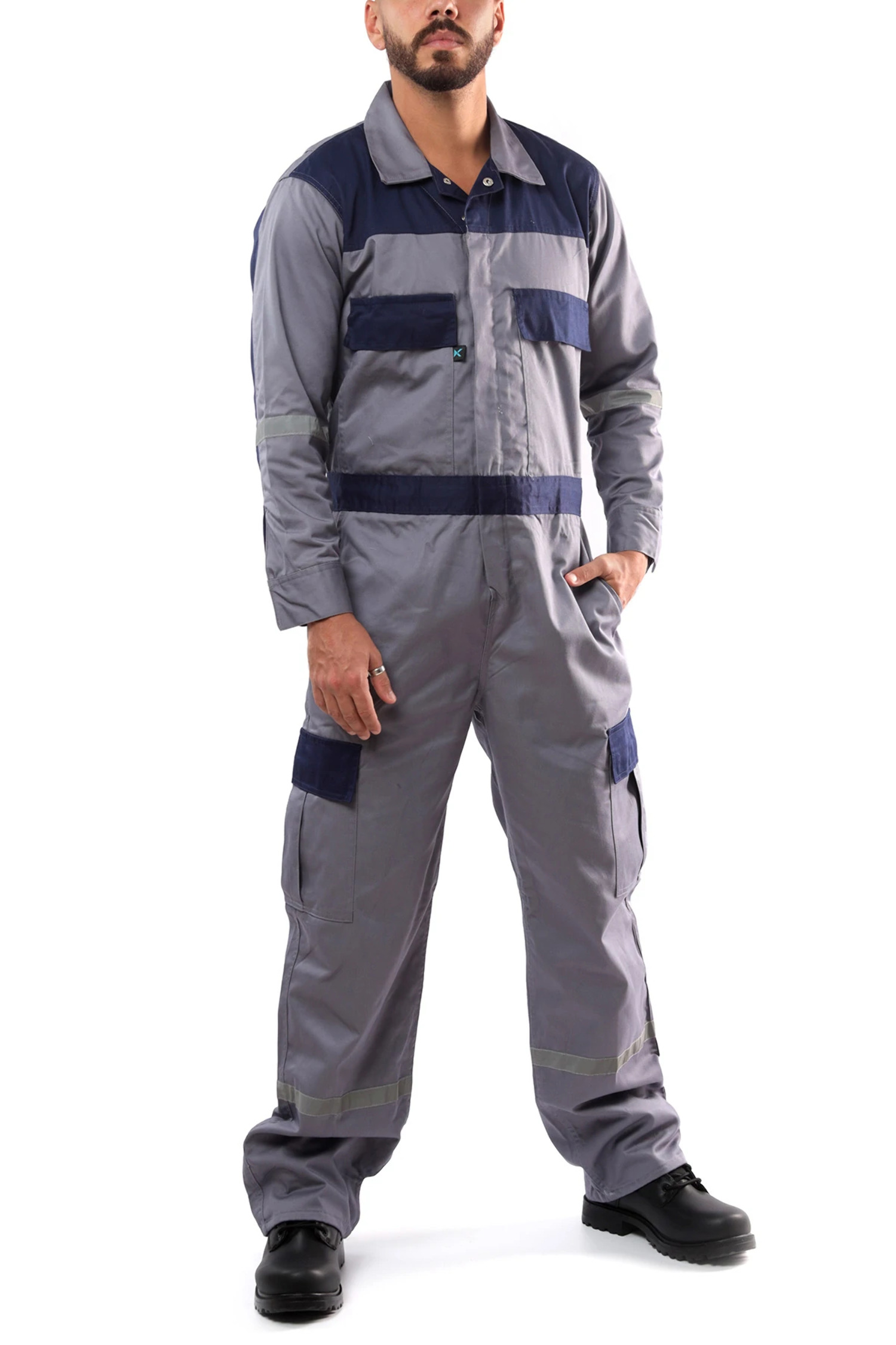Orange Jumpsuit Kolossus Pro-Utility Coverall - Cotton Blend Long