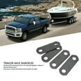thumbnail image 4 of Trailer Axle Shackles, Wear Resistant 2 5/8 Inch Trailer Leaf Spring Shackle Strap  for Suspension System, 4 of 7