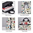 thumbnail image 4 of Naloa Aabstract Eyes Print Lightweight DayBackpack Suitable for school, work, shopping, travel, etc., 4 of 5