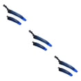 thumbnail image 1 of Guardoinrt Wide Compatibility Improved Performance Bicycle Fender Set For All Bikes Enhanced Safety Plastic Bicycle Mudguard Black Dark Blue 3Set, 1 of 6