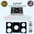 thumbnail image 2 of Premium Plus Stove Protectors for KitchenAid Gas Range Model KCGS950ESS02, Custom Cut, Easy to Clean Stove Liner, Made in the USA., 2 of 8