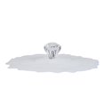 thumbnail image 4 of Tapa Sakura Al Calor Y A Prueba Fugas Tapa Silicona Duradera Y Respetuosa Con El Ambiente Con Un Pequeño Diamante Lindo (tapa Transparente Sakura), 4 of 8
