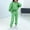 Green, variant on successthop Sweat Outfits for Women 2 Pieces Solid Color Hoodie Long Sleeve Sweatshirts and Jogger Sweatpants Trendy Fashion Outfits Activewear Tracksuit Jogging Suits Sweatsuits