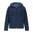 thumbnail image 7 of Txeol Puffer Jacket Men Warm Winter Hooded Coats Windproof Thermal Insulated Jackets Thick Down Outwear with Pockets,Navy,S, 7 of 7