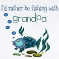 thumbnail image 2 of CafePress - Rather Be Fishing With Grandpa Onesie - Baby Light Bodysuit, Size Newborn - 24 Months, 2 of 4