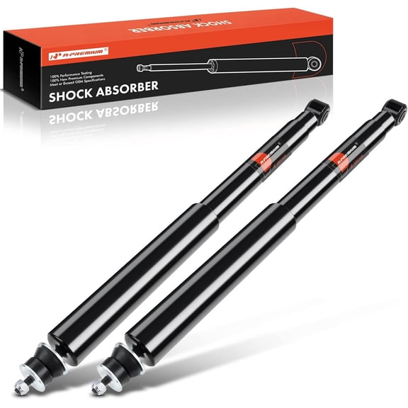 A-Premium Pair 2 Rear Suspension Shock Strut Absorbers Compatible with Ford Edge 2012-2014 Lincoln MKX 2011-2015