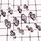 thumbnail image 4 of 20 mini gomas de borrar pequeñas y bonitas con forma de nota musical para estudiantes, 4 of 8