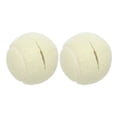 thumbnail image 1 of Uxcell 2 Pcs Pelotas de Tenis Pre-cortadas para Andadores, Accesorios Universales de Pelotas Deslizantes Pre-cortadas para Patas de Muebles y Protección del Suelo, Blanco Oscuro, 1 of 6