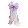thumbnail image 5 of YUEHUA Girls Hair Clips with Long Fabric Ribbon Bows for Party Decoration, Paired with Mermaid Swimsuit, 5 of 5