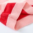 thumbnail image 6 of Toddler Kids Baby Girls Cotton Knit Sweater Striped Knit Long Sleeve Crewneck Pullover Sweatshirt Toddler Winter Clothes for Toddler Girls and Boys 18-24 Months, 6 of 8