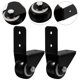 thumbnail image 2 of 2pcs Cabinet Wheels Caster Wheels Replacement Dresser Drawer Wheels Heavy Duty Caster, 2 of 3