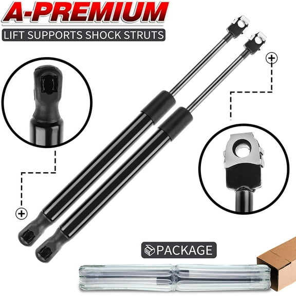 A-Premium Front Hood Lift Supports Shock Struts Compatible with Buick Skylark 1986-1991 Somerset 1986-1987 2-PC Set