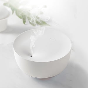 Coronwater 500ml USB Mini Air Humidifier with Aroma Diffuser White