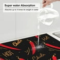 thumbnail image 6 of Balery Design Name Drying Mat For Kitchen Counter, 18x24 Inch Summer Ultra Absorbent Home Dish Drainer Mats Plate Holder, 6 of 9