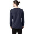 thumbnail image 2 of Hanes Mens ComfortWash Garment Dyed Long Sleeve Tee, M, Anchor Slate, 2 of 3