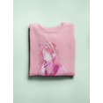 thumbnail image 3 of Anime Girl Shy W Heart Sweatshirt Women -Image by Shutterstock, Female 5X-Large, 3 of 4