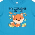 thumbnail image 4 of Inktastic My Cousins Love Me- Little Fox Boys or Girls Baby T-Shirt, 4 of 5