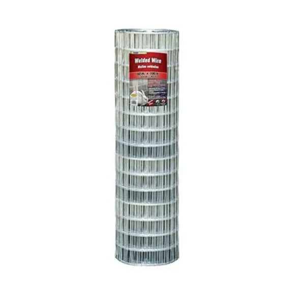YARD GARD Galvanized Welded Wire Fence with Class 1 Zinc Coating, Gray