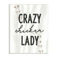 thumbnail image 4 of Stupell Industries Crazy Chicken Lady Country Rustic Farm Design Graphic Art Unframed Art Print Wall Art, Design by Daphne Polselli, 4 of 5