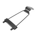thumbnail image 1 of Puente Trapecio de Guitarra, Piza Trasera de Repuesto de Metal para Guitarra de Jazz de 6 Cuerdas con tornillos, Adecuado para Guitarras Eléctricas y Bajos, 1 of 7