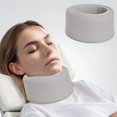 thumbnail image 2 of Lekihaqq Cervical Neck Support Pillow Foam Posture Corrector Brace For Office Travel Sleeping, 2 of 7