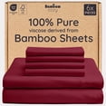 thumbnail image 1 of Sábana Ajustable Bambaw Queen Size 100% Bambú Fresca con Bolsillo Profundo, 1 of 8