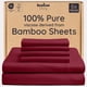 thumbnail image 1 of Sábana Ajustable Bambaw Queen Size 100% Bambú Fresca con Bolsillo Profundo, 1 of 8