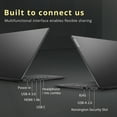 thumbnail image 5 of LENOVO V15 Gen 3 Laptop, 15.6" FHD Display, Intel Core i5-1235U, 40GB RAM, 1TB SSD, Webcam, HDMI, RJ45, Wi-Fi, Numeric Keypad, Windows 11 Home, Black, 5 of 5