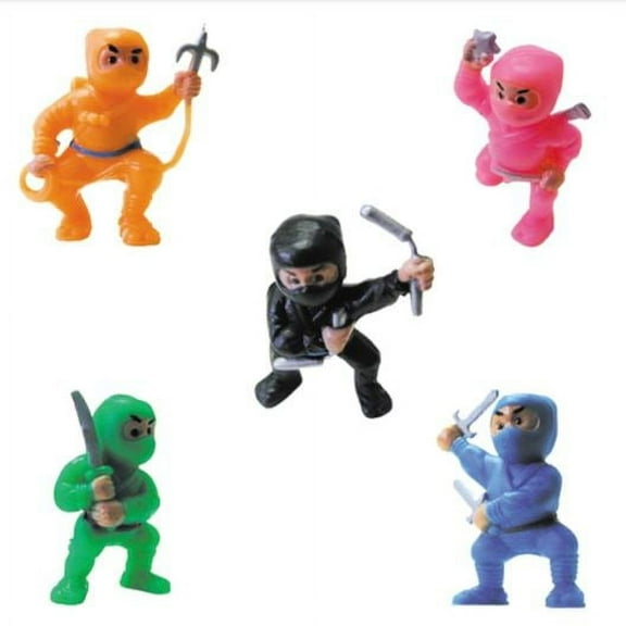 100 Mini Ninja Figurines