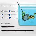thumbnail image 3 of Aquarium Fish Tank Clean Set, 6 in 1 Multipurpose Aquarium Cleaning Kit with Algae Scraper Sponge Brush Gravel Rake Plant Fork Fishing Net Spoon Net, 3 of 7