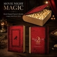 thumbnail image 2 of 2Pack Practical Magic 2 Book Popcorn Bucket, Book Shaped Movie Inspired Popcorn Container with Opening Lid, Novelty Snack Holder for Home Theater Party, Halloween Gift, 2 of 9