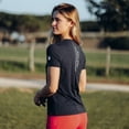 thumbnail image 7 of HORZE Lily Women's Equestrian Short Sleeve Breathable Training T-Shirt with Mesh Panel, 7 of 7