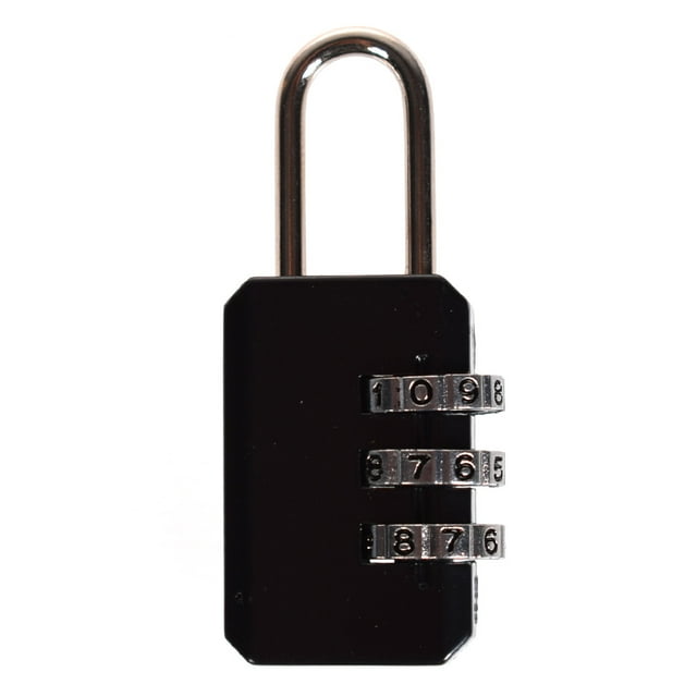 High Quality Small Chic Padlock Practical Suitcase Luggage Security Password Lock 3 Digit Combination Travel Accessories 5