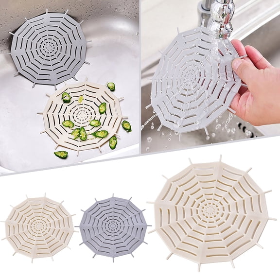 Drain Backflow Preventer Drain Hair Catcher Durable Silicone Hair Trap With Toilet Floor Drain Toilet Suitable for in Floor Water Leaking Underwater Waterway