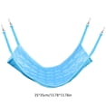 thumbnail image 3 of Cooling Cat Hammock Bed for Summer –Pet Cooling Mat for Crate or Cage, Portable Washable Polyester Pet Pad, Indoor Outdoor Travel, Blue/Pink/Gray/Brown, 3 of 6