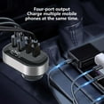 thumbnail image 4 of RKSTN Automobile Chargers Multi Port Car Charger Dedicated USB Super Fast Charging Car Charger 4-Port Car Charger, 4 of 5