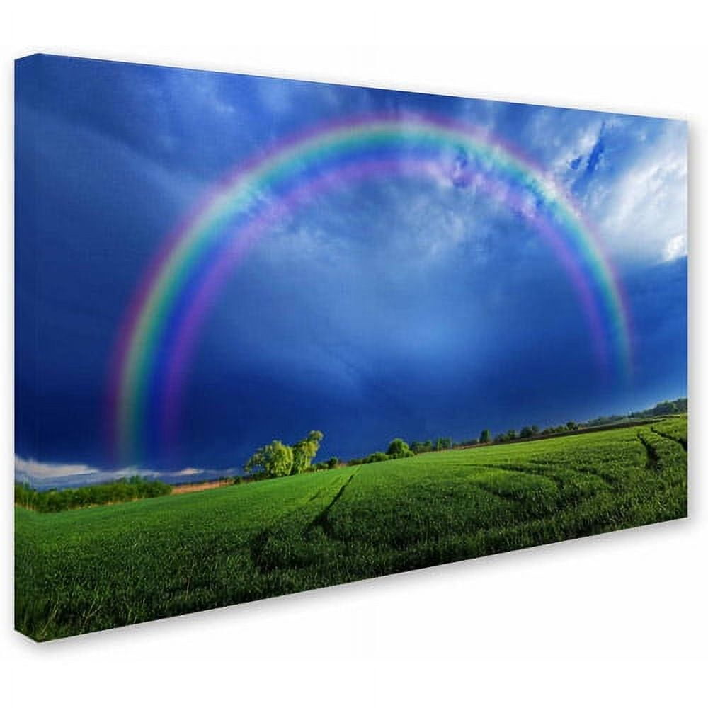 Trademark Fine Art "Lucky Rainbow" Canvas Art by Philippe Sainte-Laudy