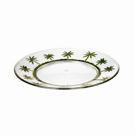 Palm Tree Classic Series 9 in. Plate - Set of 4