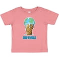 thumbnail image 3 of Inktastic Keep It Cool Melting Earth Ice Cream Cone Boys or Girls Baby T-Shirt, 3 of 5