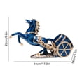 thumbnail image 3 of Fesfesfes Horse Wine Bottle Holder Statue Bar Countertop Decor Sculpture Personalized Gifts for Wine Lovers Tabletop Wine Rack Single Bottle Holder Display Stand Decorations, 3 of 7