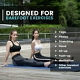 thumbnail image 7 of UMINEUX Large Yoga Mat for Men and Women 2/5 Inch Extra Thick TPE Fitness Mat for Home Gym Workout, Non-Slip, 7 of 7