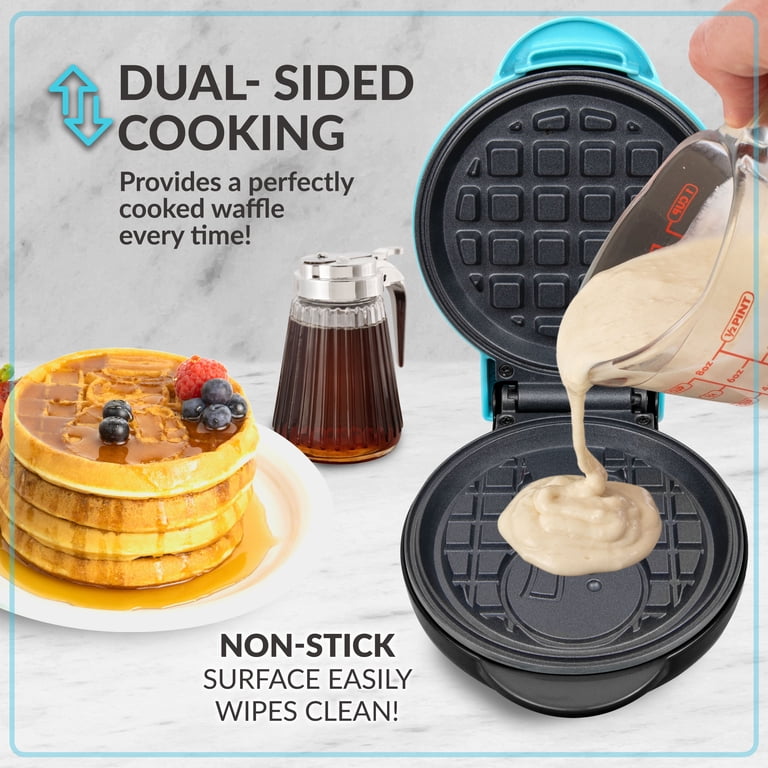 MyMini Snowman Holiday Waffle Maker, 550 Watts - Walmart.com