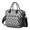 Black and White-1, variant on Rainbow Checkered Pattern Insulated Leakproof Lunch Box for Women, Large Lunch Bag for Tween Teen Adult, Loncheras Para Mujer for Work Beach Travel Picnic Camping