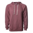 thumbnail image 1 of Independent Trading B11376107 Unisex Lightweight Loopback Terry Hooded Pullover, Port - 2XL, 1 of 2