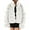 White B, variant on Winter Coats for Women Zpanxa Women Solid Color Long Sleeve Shaggy Lapel Faux Fur Coat, Warm Short Jacket Outwear, Oversized Lapel Outwear Jackets Pink A L