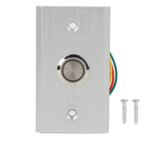 Interruptor de botón de liberación de puerta, sistema de control de acceso de puerta Botón de salida Botón de salida Valor excepcional