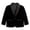 Black, variant on GiLiling Little Boys Spring Fall Velvet Formal Blazers Lightweight Kids Shawl Lapel Tuxedo Dress Wedding Prom Party Jackets (Black, 3-4 Years)