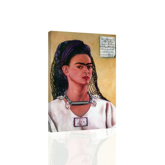 Frida Kahlo- Self Portrait Iii - Canvas OR Print Wall Art