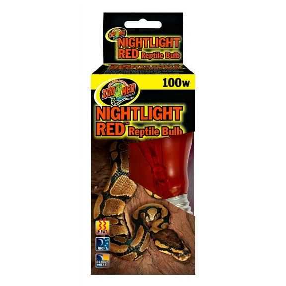 Zoo Med Laboratories Nightlight Red™ 100 Watt Reptile Bulb